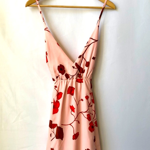 Floral High Low Maxi Dress Villa D’Este NWT - Picture 2 of 6